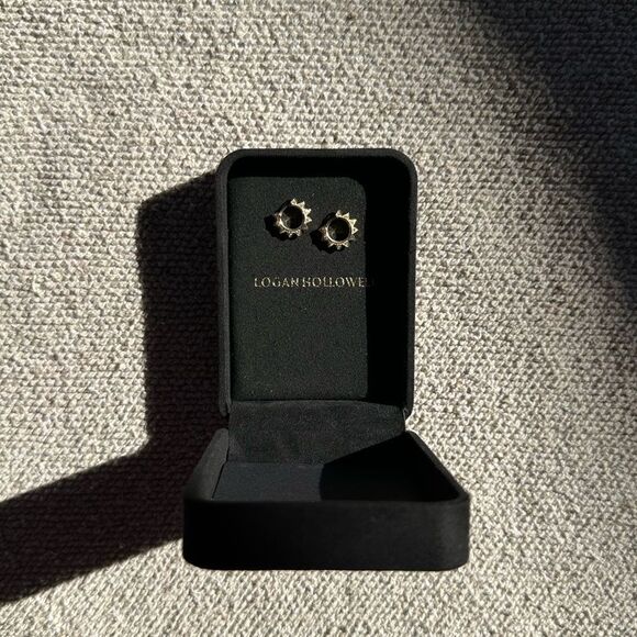 Logan Hollowell • Diamond Unity Sun Hoops - Picture 2 of 7